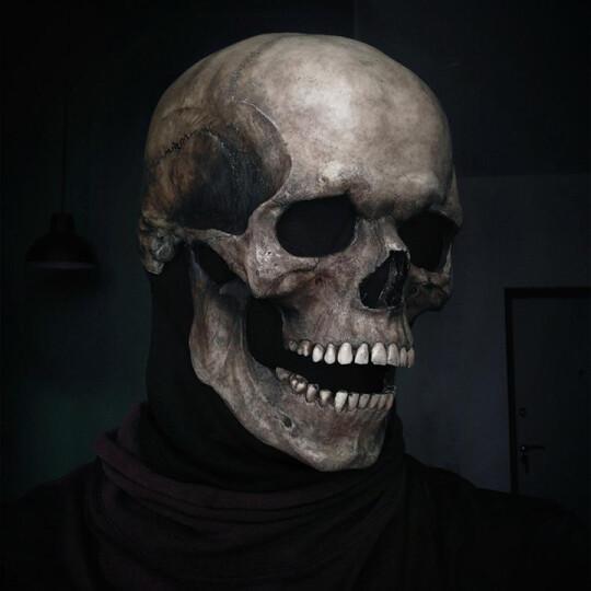 🎁Early Halloween Promotion🎃-Full Head Skull Mask