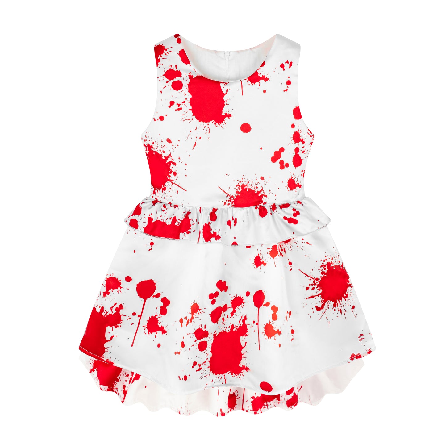 Kids Grils Blood Dress Halloween Cosplay Costumes