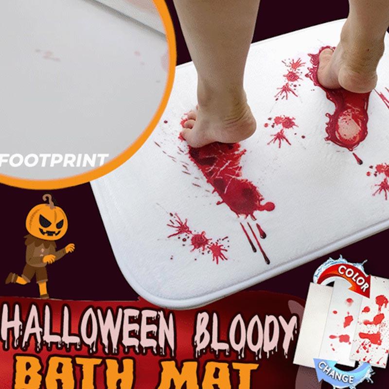 Halloween Bloody Color Changing Bath Mat、、sdecorshop