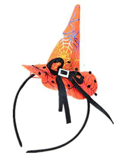 Children Halloween Headwear Mini Pointy Witch Hat