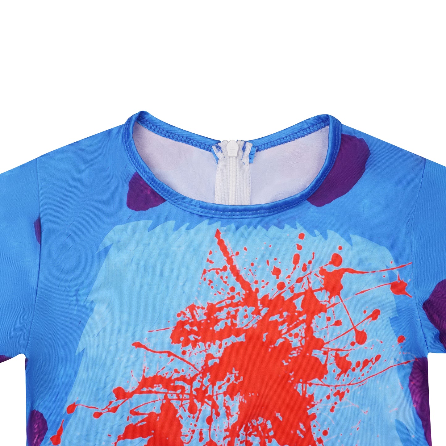 Monster College Blue Bodysuit Kids Halloween Cosplay Costumes