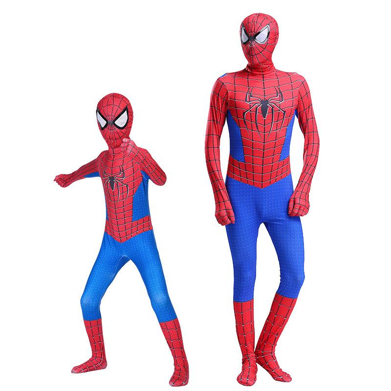 Peter Parker Gwen Superhero Costume Cosplay Suit Halloween Cosplay Suit Outfit Spandex for Kids And Adults