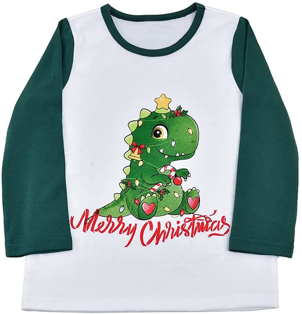 Family Christmas Green Monster Pajamas Sets