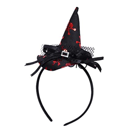 Children Halloween Headwear Mini Pointy Witch Hat