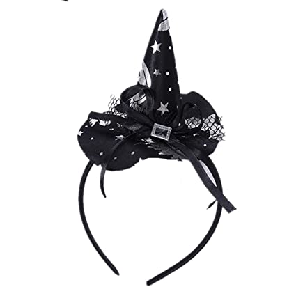 Children Halloween Headwear Mini Pointy Witch Hat