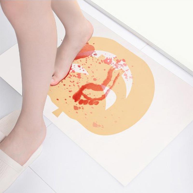 Halloween Bloody Color Changing Bath Mat、、sdecorshop