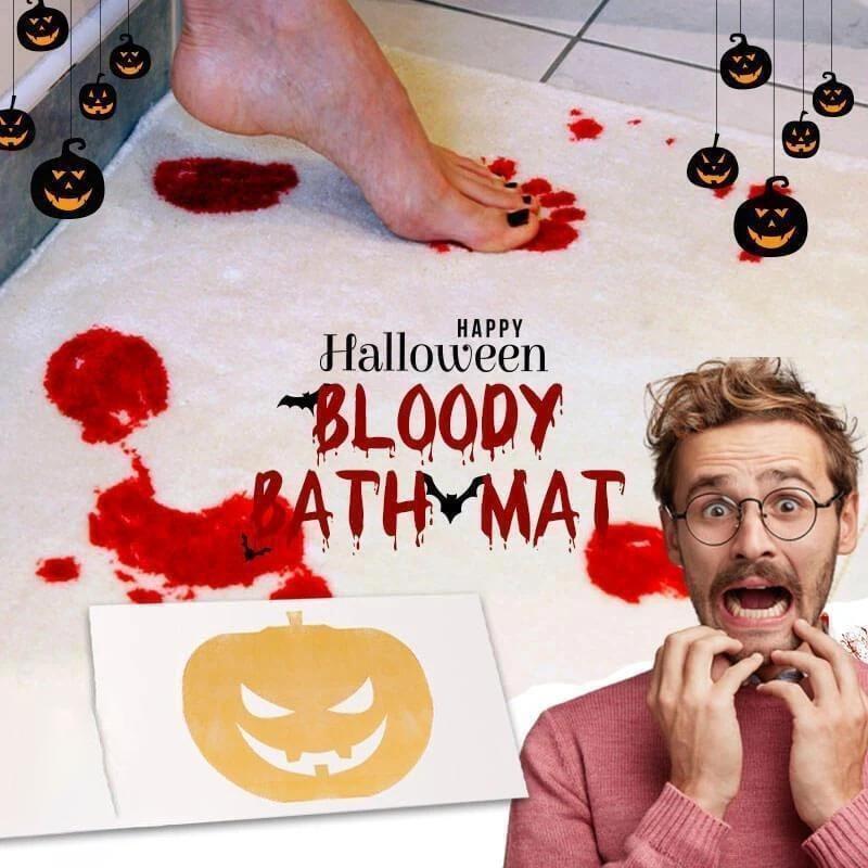 Halloween Bloody Color Changing Bath Mat、、sdecorshop