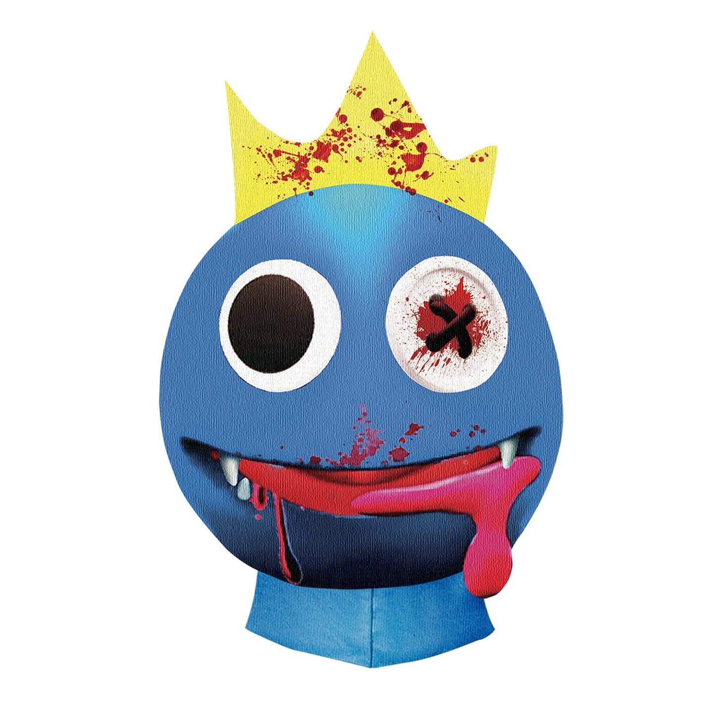 Rainbow Friends Roblox Games Costume for Kids Blue Monster Wiki Cosplay Horror Game Halloween Jumpsuit Party Outfit