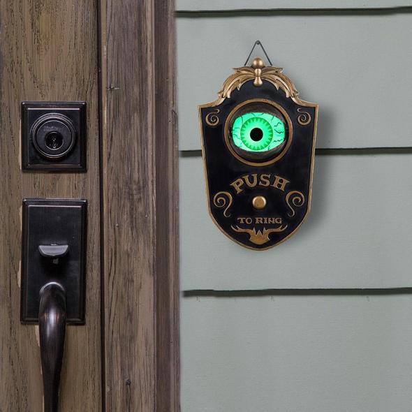 (Halloween Hot Sale🔥50%OFF) 3D Animated Eyeball Doorbell