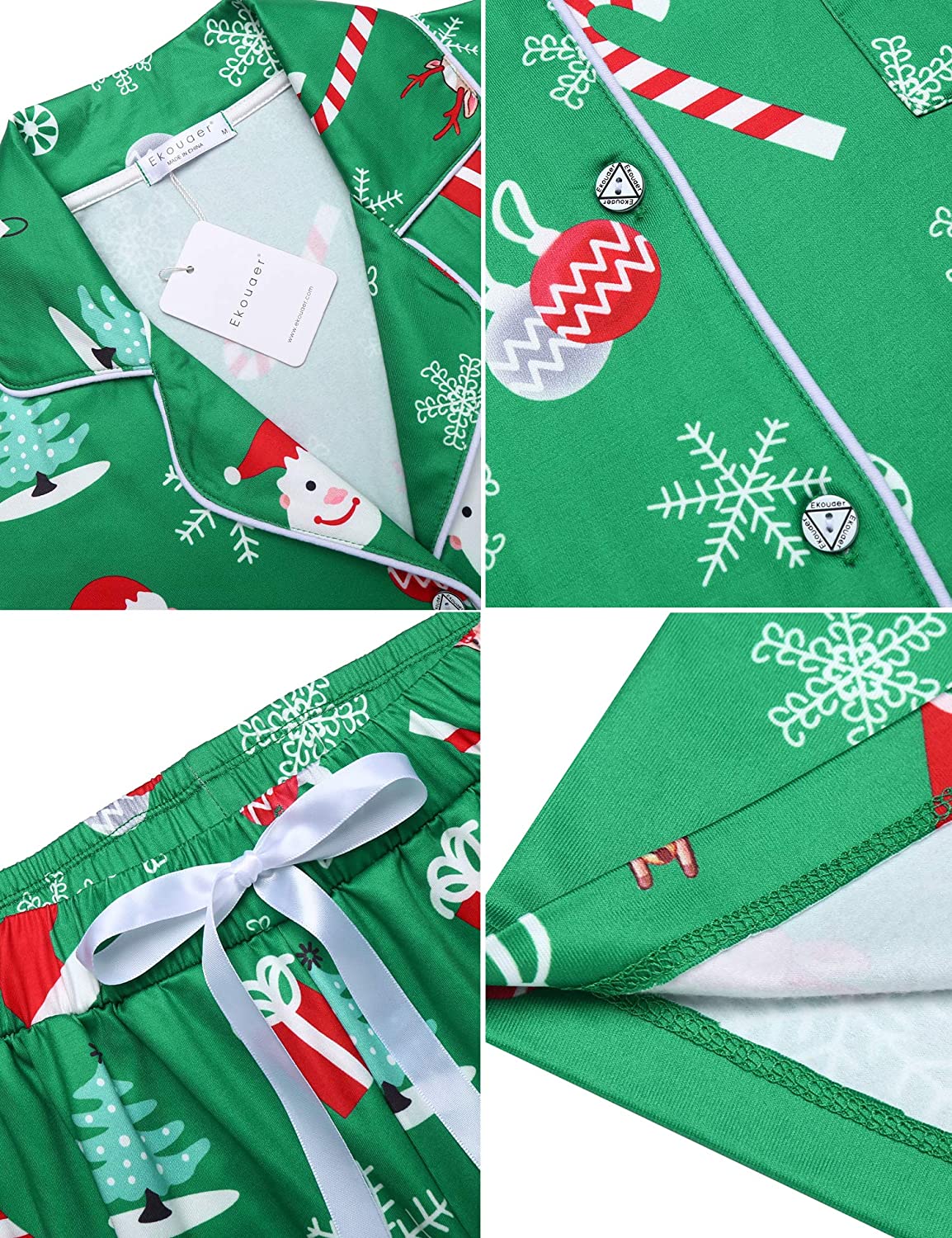 Christmas Family Matching Pajamas Long Sleeve Pj Set