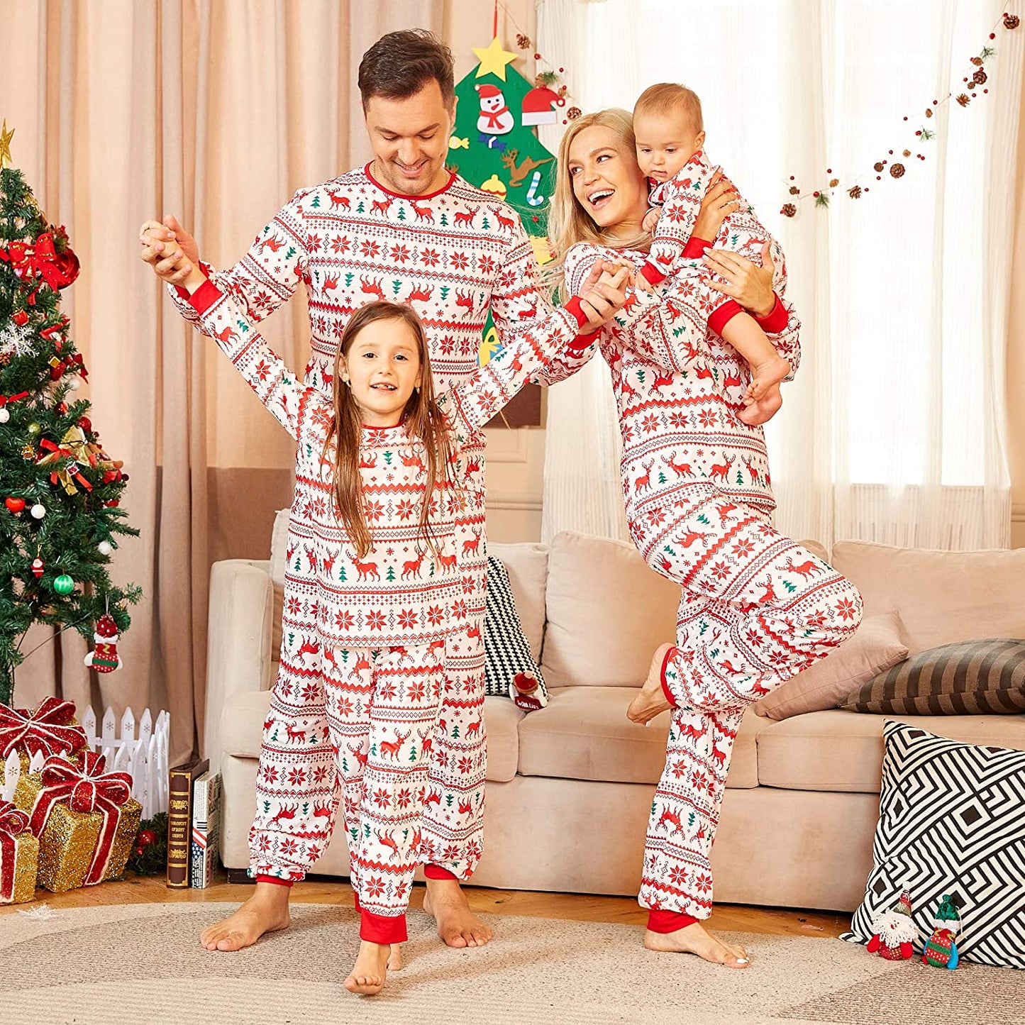 Christmas Pajamas for Family ,Pjs Matching Sets 2021