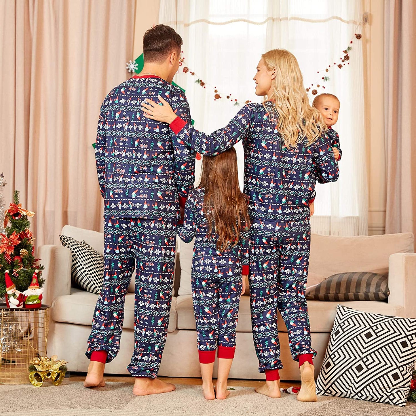 Matching Family Pajamas Christmas Sets, Matching Sets Christmas PJs for Family Pajamas