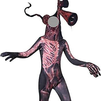 Costume Scary Game Kids Roleplay Evil Creepy SCP Halloween Party Cosplay Hooded Jumpsuit for boy/Girl