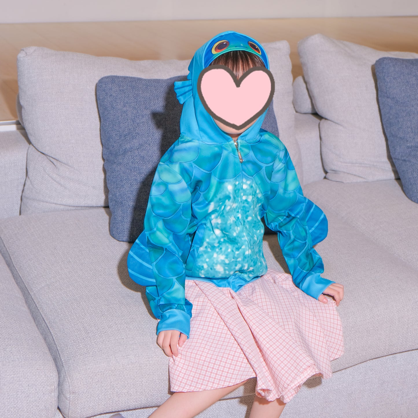 Luca Cartoon Kids Coat Cosplay Costumes