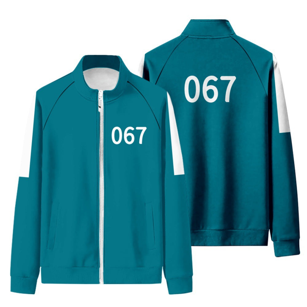 2021 Sportman Green Sweatshirt Hoodies Cosplay Costume