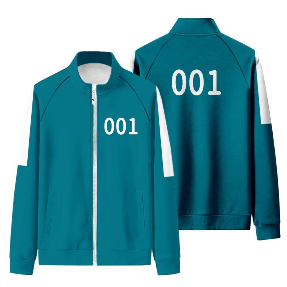 2021 Sportman Green Sweatshirt Hoodies Cosplay Costume
