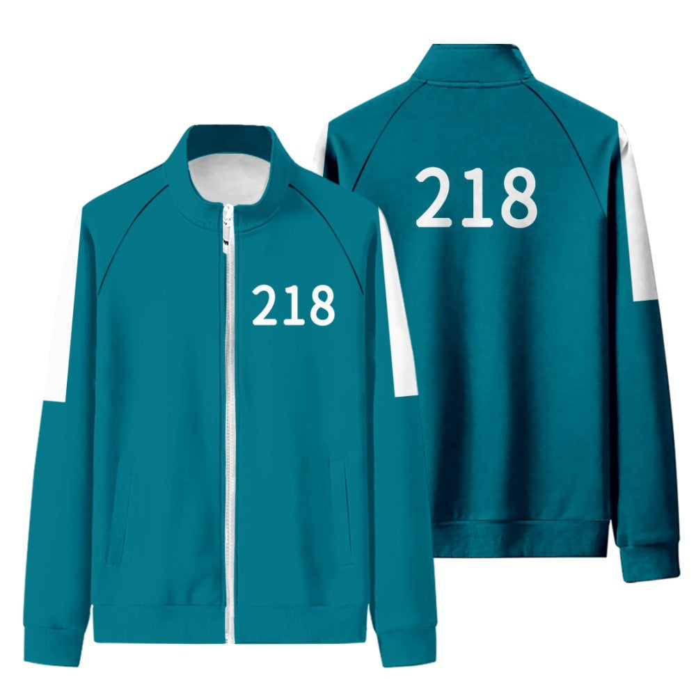 2021 Sportman Green Sweatshirt Hoodies Cosplay Costume