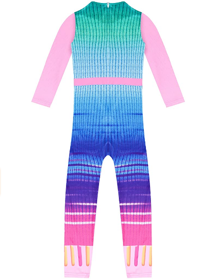 Princess Costumes Halloween Party Outfit Coverall Jumpsuit
