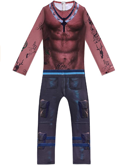 Boys Costume Gaming Skin Halloween Cosplay Catsuit