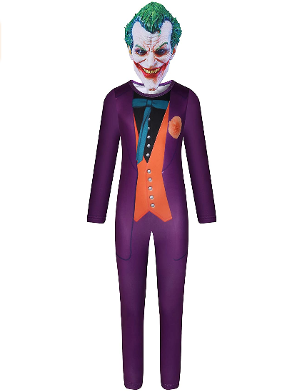 Boys Costume Kids Cosplay Children Dress Up Outfit for Halloween
