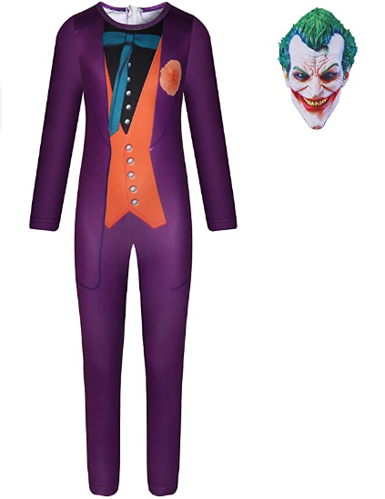 Boys Costume Kids Cosplay Children Dress Up Outfit for Halloween