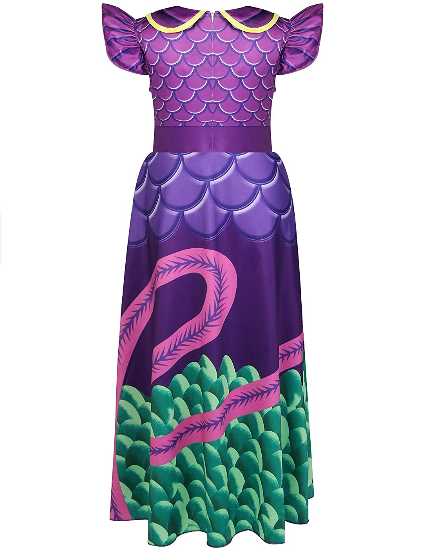 Girls Costume Cosplay Dress Including Lovely Hat and Wings