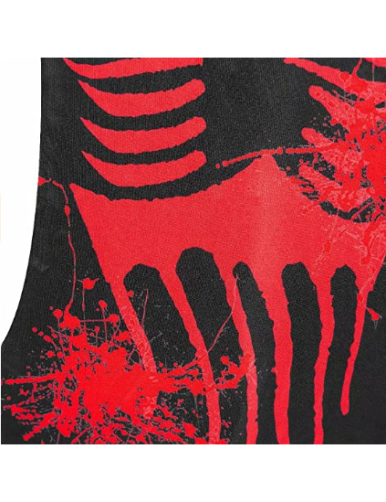 Costume Scary Game Kids Roleplay Evil Halloween Jumpsuit Creepy Monster Bodysuit