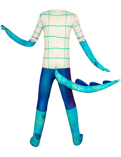 Luca Kids Jumpsuit Cosplay Costume