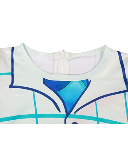 Luca Kids Jumpsuit Cosplay Costume