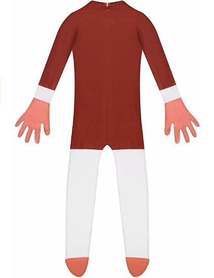 Child Halloween Monster Costume Jumpsuit with Monster Mask