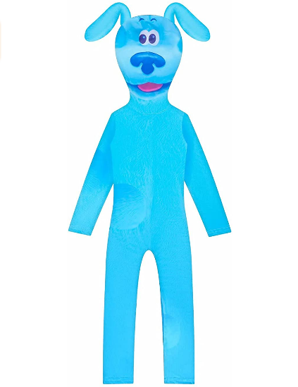 Kids Blues Clues Costume Cartoon Dog Jumpsuit