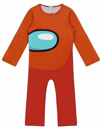 Astronaut Game Costume Kids Multicolor Jumpsuit