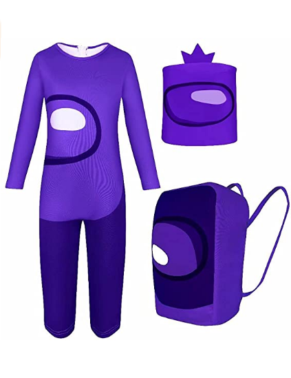 Astronaut Game Costume Kids Multicolor Jumpsuit