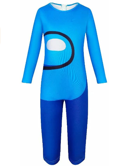 Astronaut Game Costume Kids Multicolor Jumpsuit