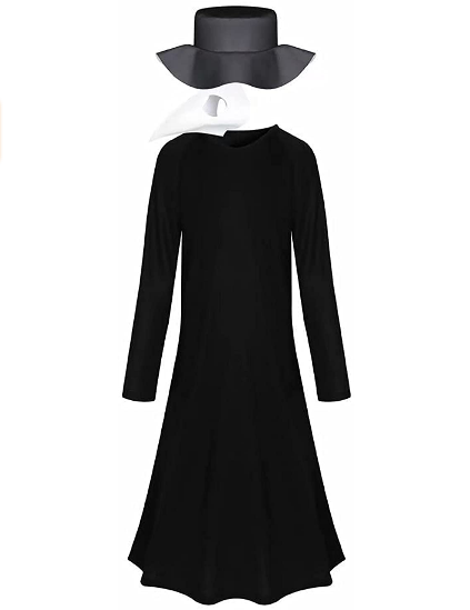 Black Death Costumes Cosplay Steampunk Robe Bird Doctor