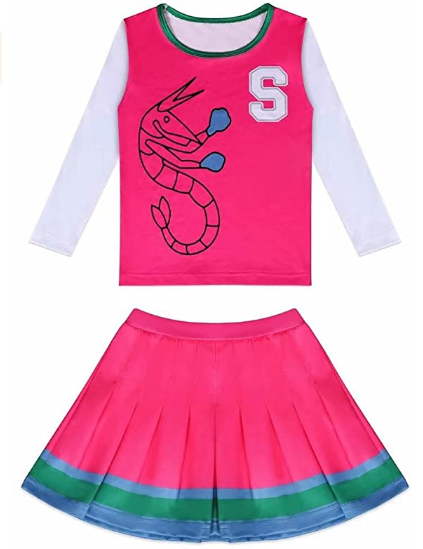 Zombies Costume for Girls Outfit Fancy Dress Toddler Dress Up