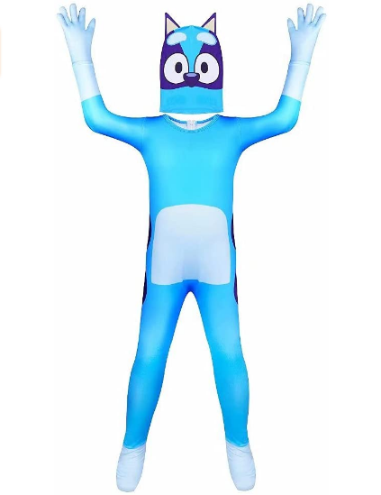 Halloween Cartoon Bodysuit Costumes Animal Jumpsuit with Mask