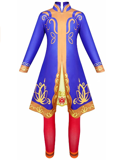 Detective Princess Costume Dress Up Halloween Cosplay with Pants