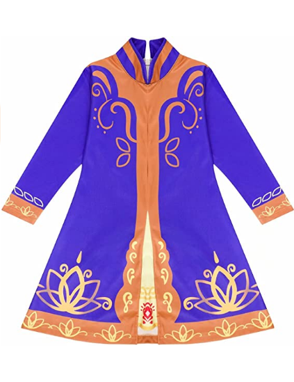 Detective Princess Costume Dress Up Halloween Cosplay with Pants
