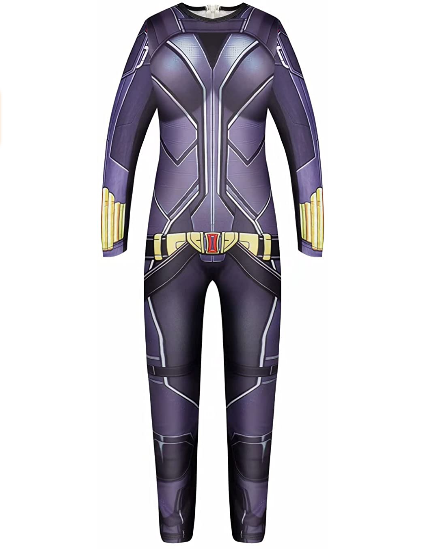 Girls Halloween Cosplay Costume Printed Jumpsuit