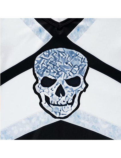 Cheerleader Costume Scary Skeleton Cheer Dress
