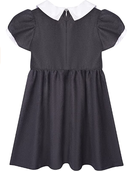 Girls Costume Summer Puff Sleeve Dress