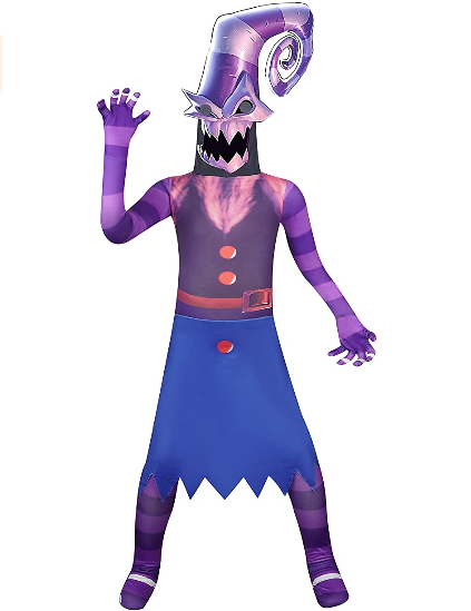 Kids Scary Halloween Costume Game Jumpsuits