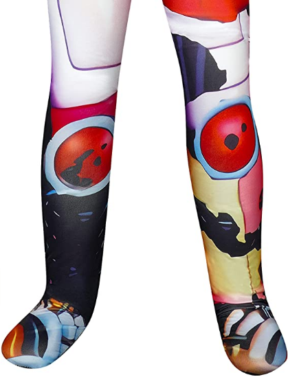 Five Nights Girls Scary Costume Bodysuit