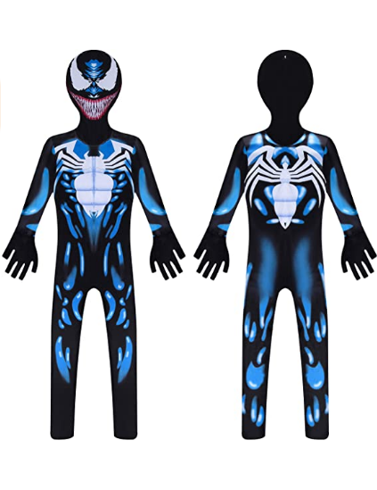 Venom Costume Scary Character Bodysuit