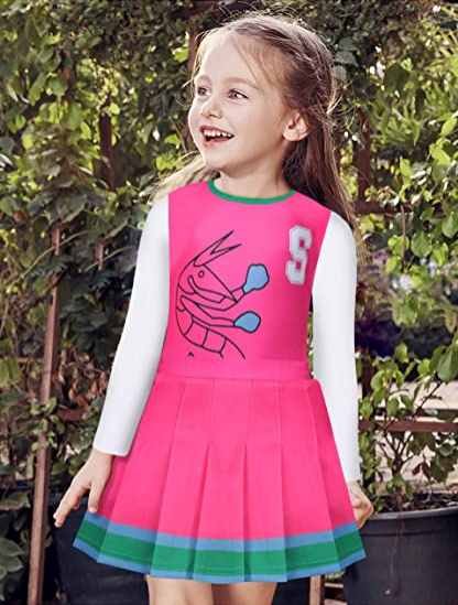 Zombies Costume for Girls Outfit Fancy Dress Toddler Dress Up