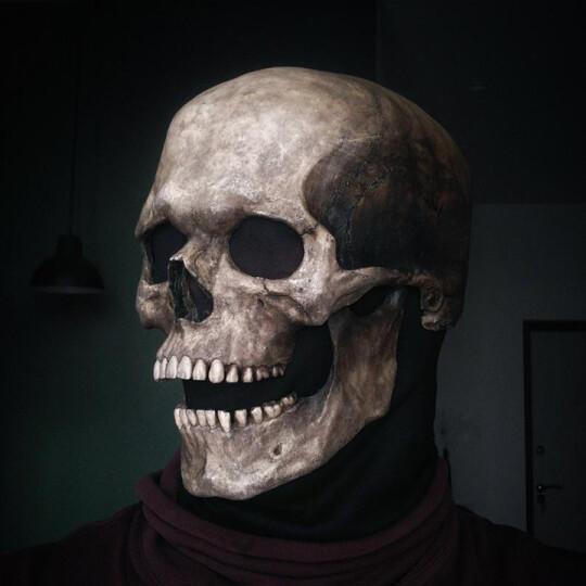 🎁Early Halloween Promotion🎃-Full Head Skull Mask