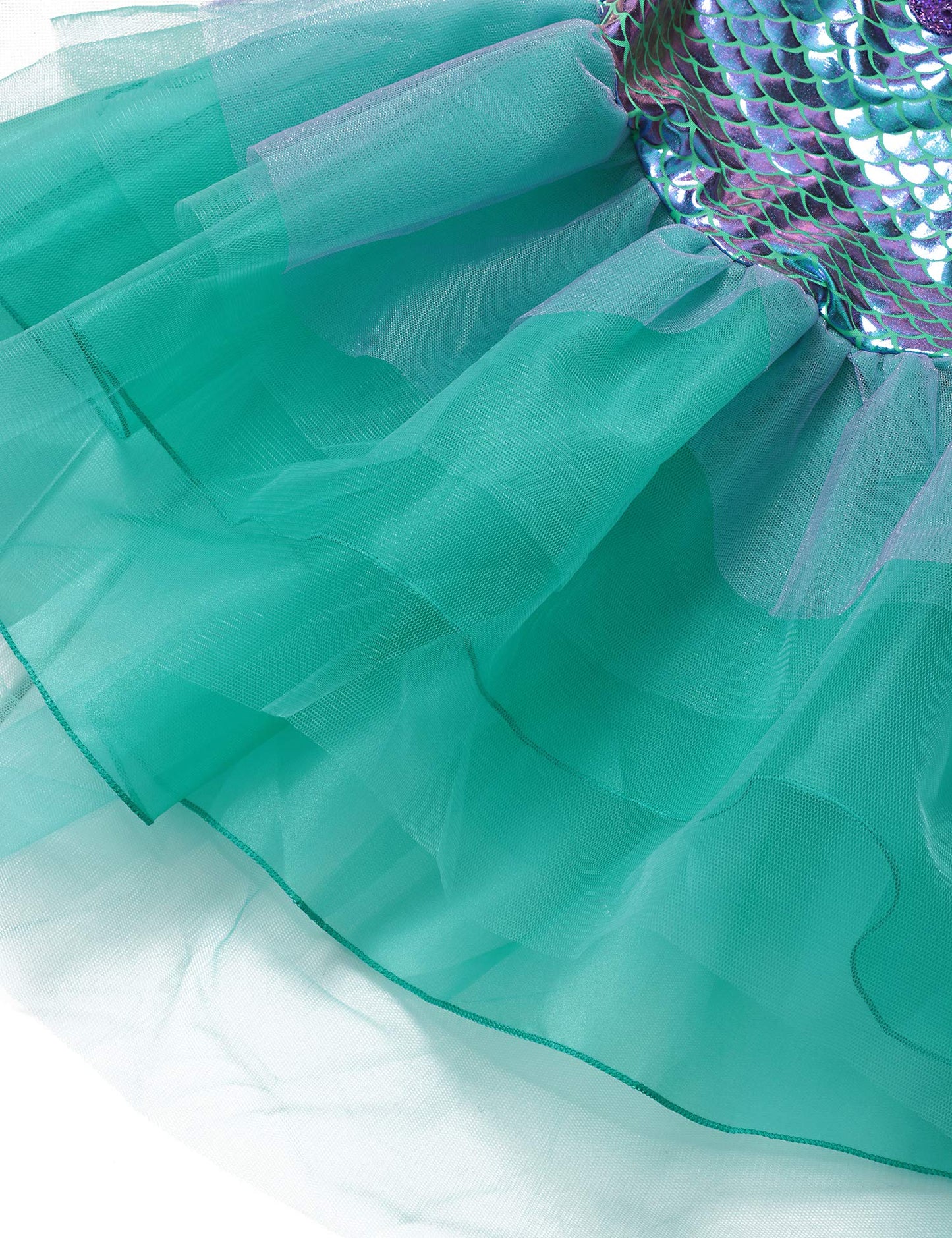 Princess Series The Little Mermaid Summer New Sling Costume Princess Dress Halloween Party Cosplay