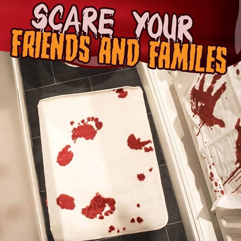 Halloween Bloody Color Changing Bath Mat、、sdecorshop