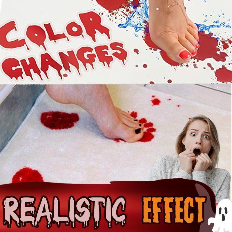 Halloween Bloody Color Changing Bath Mat、、sdecorshop